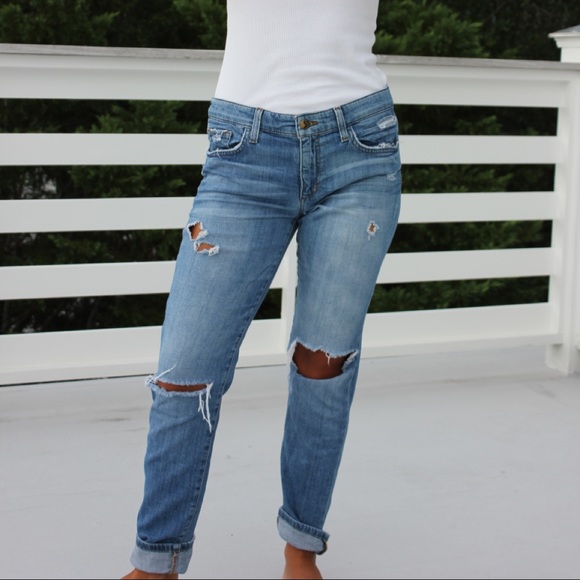 JOES boyfriend/straight leg ripped jeans - Picture 3 of 7